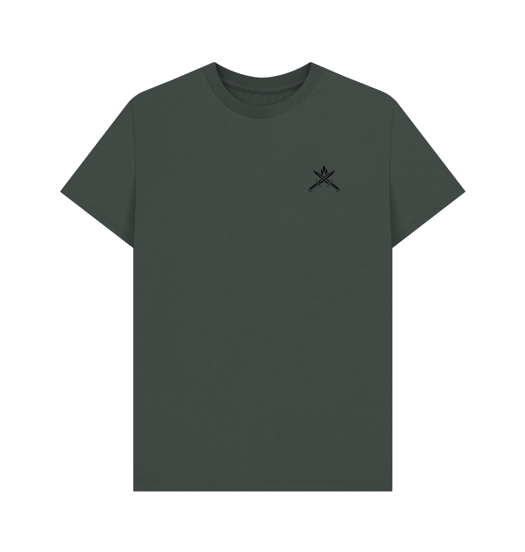 Dark Grey Minimalist Tee