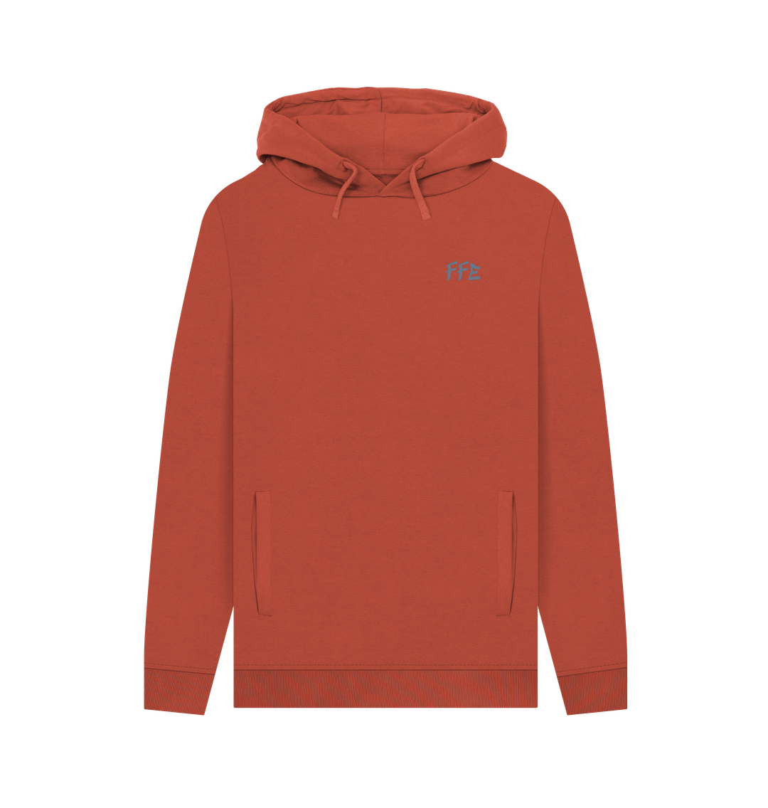 Rust Greyscale Hoodie