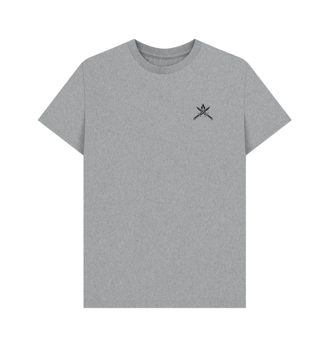 Athletic Grey Minimalist Tee