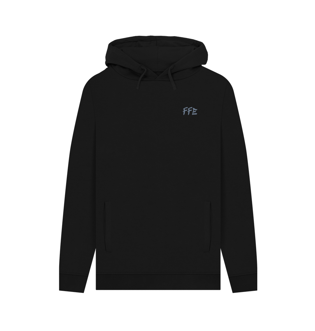 Black Greyscale Hoodie