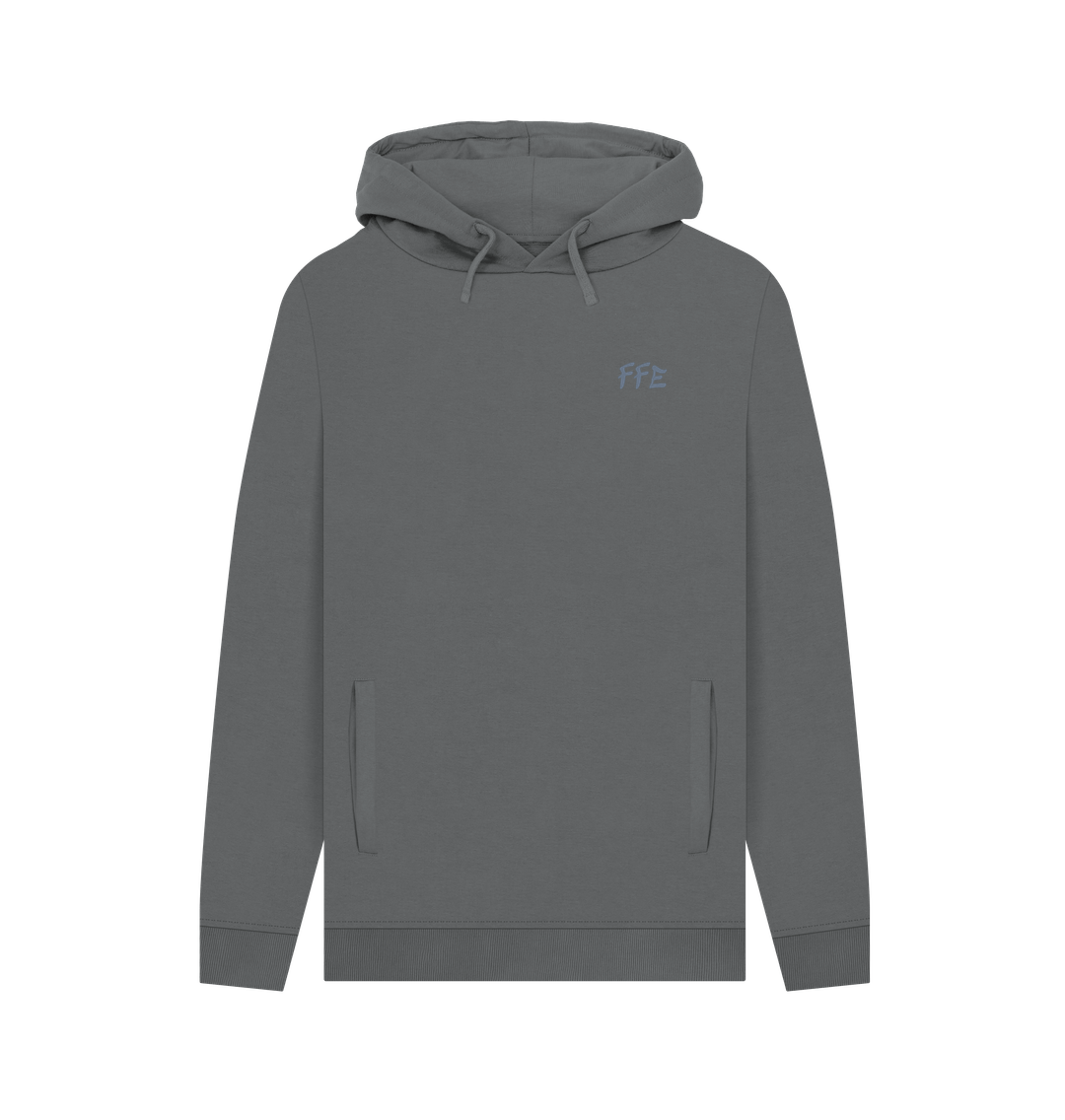 Slate Grey Greyscale Hoodie