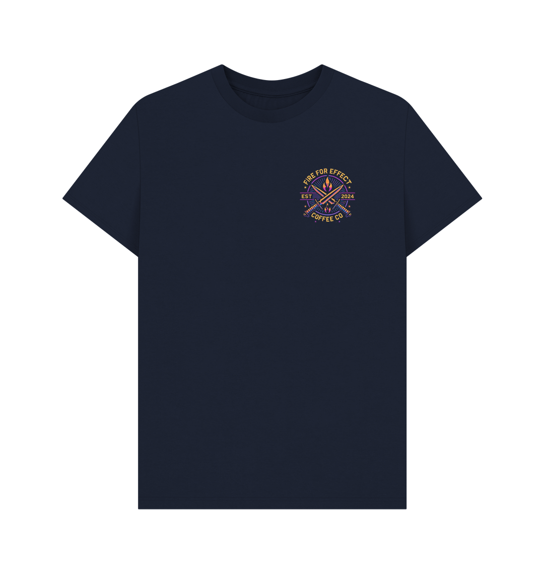 Navy Blue Heatwave Simple Tee