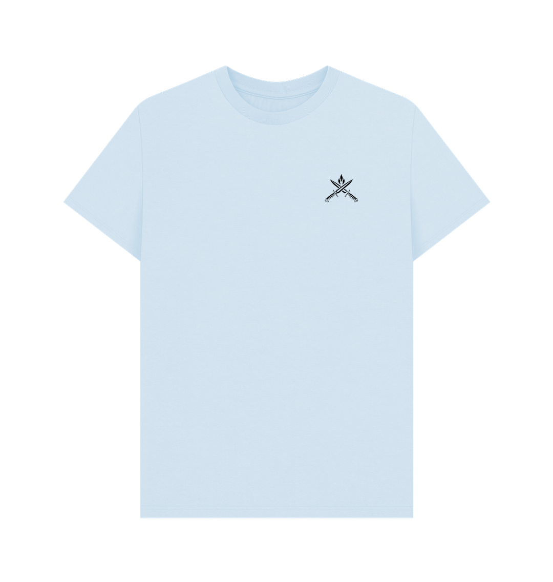 Sky Blue Minimalist Tee